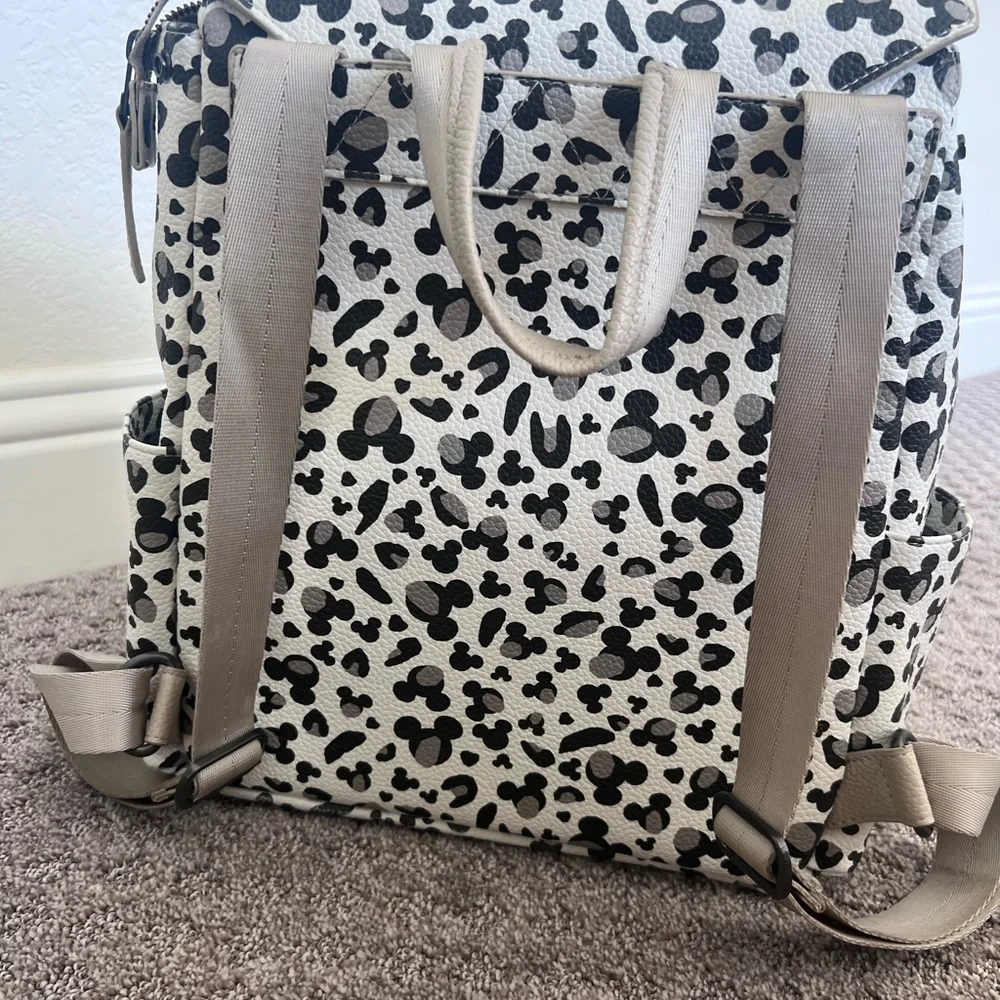 Disney Baby Mickey Mouse Patterned Bag in Gray and Black - Picture 2 of 5